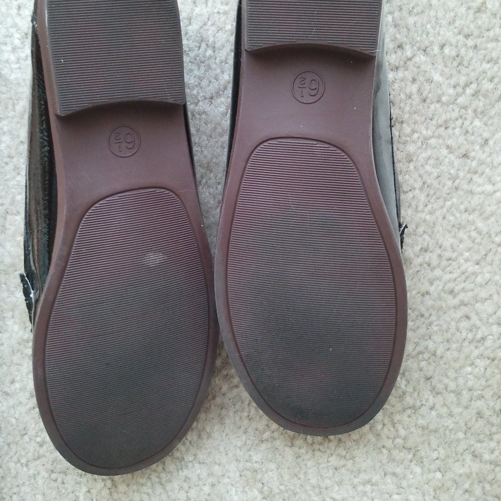 Vegan leather Mossimo Oxfords penny loafer Black - Picture 3 of 3